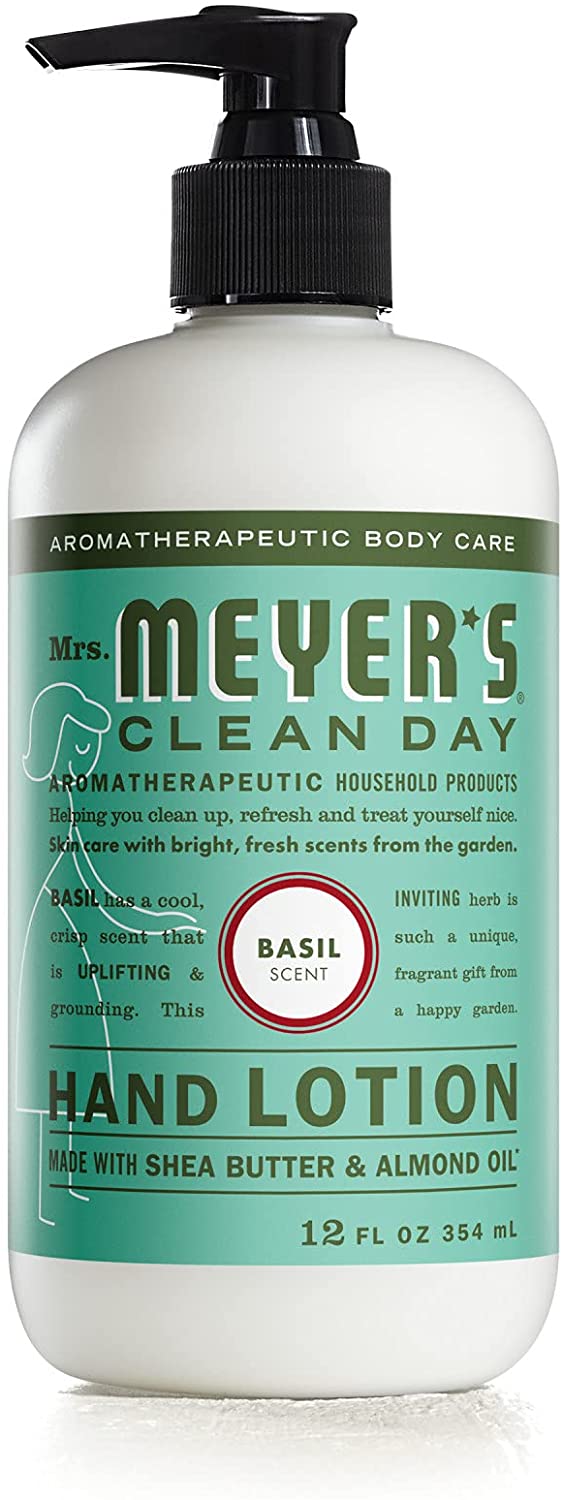 ''Mrs. Meyer's Clean Day Hand LOTION for Dry Hands, Non-Greasy Moisturizer Made with Essential Oils, 