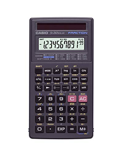 ''CASIO FX 260 Solar II Scientific Calculator, Black''