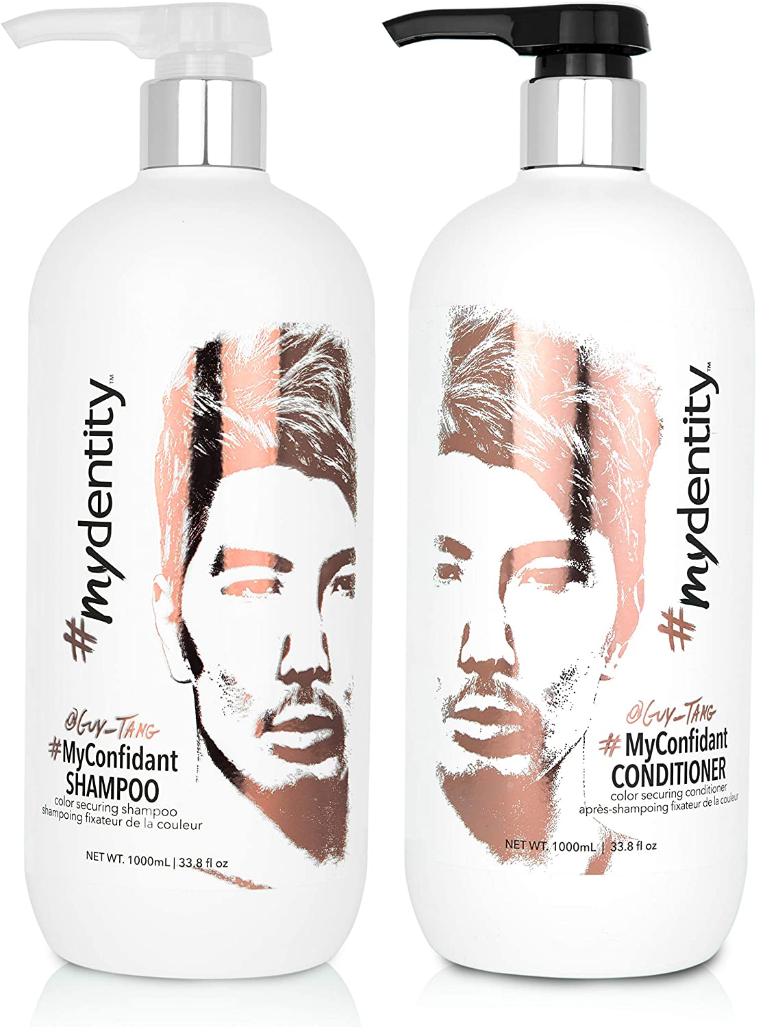 ''Guy Tang #mydentity #MyConfidant Color Securing SHAMPOO and Conditioner Duo Set, 33.79-Ounce''