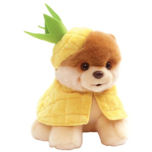 ''GUND Pineapple Boo Plush Stuffed DOG 9''''''