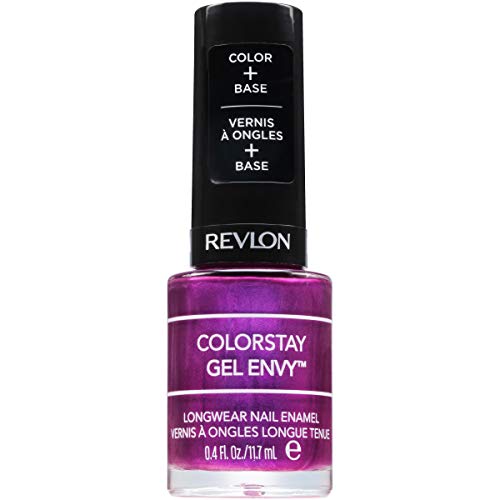 ''Revlon ColorStay Gel Envy Longwear NAIL Polish, with Built-in Base Coat & Glossy Shine Finish, in P
