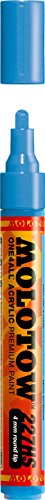 ''Molotow ONE4ALL Acrylic PAINT Marker, 4mm, Shock Blue Middle, 1 Each (227.205)''