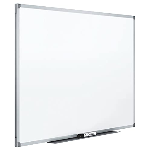 ''Mead Dry Erase Board, Whiteboard / White Board, 6' x 4', Silver Finish Aluminum FRAME (85358)''