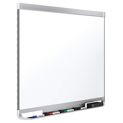 ''Quartet Magnetic Whiteboard, Porcelain, White Board, Dry Erase Board, 8' x 4', Aluminum FRAME, Pres
