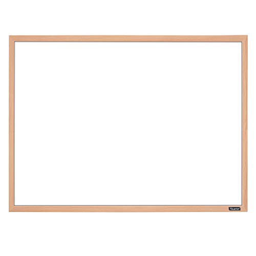 ''Quartet Whiteboard, 17'''' x 23'''' Dry Erase Board, White Board, Oak Finish FRAME (35-380372Q)''
