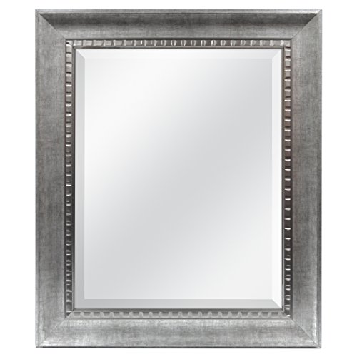 ''MCS 16x20 Inch Sloped MIRROR, 21.5x25.5 Inch Overall Size, Silver (20562)''