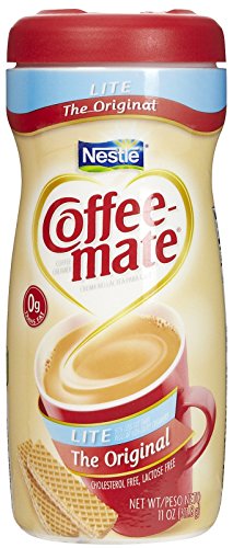 ''Nestle COFFEE mate Creamer 11oz Powder Creamer, Lite Original''