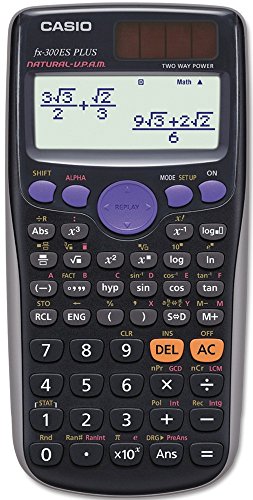 ''CASIO FX300ESPLUS FX-300ESPLUS Scientific Calculator, 10-Digit, Natural Textbook Display, LCD''