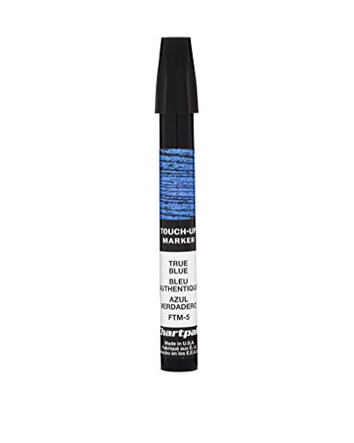 ''AD Marker Chartpak Wood FRAME Touch-Up Marker, Tri-Nib, True Blue, 1 Each (FTM5)''