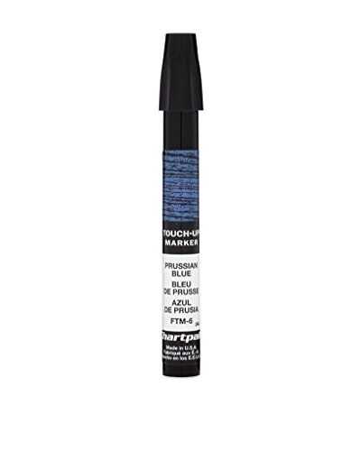 ''Chartpak Wood FRAME Touch-Up Marker, Tri-Nib, Prussian Blue, 1 Each (FTM6)''