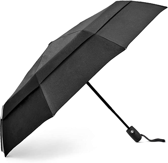 ''EEZ-Y Windproof Travel UMBRELLAs for Rain - Lightweight, Strong, Compact with & Easy Auto Open/Clos