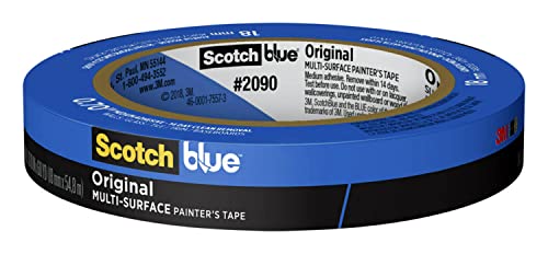 ''ScotchBlue Original Multi-Surface Painter's TAPE, .70 inches x 60 yards, 2090, 1 Roll''