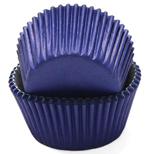 ''Chef CRAFT Classic Cupcake Liners, 50 count, Medium Blue''