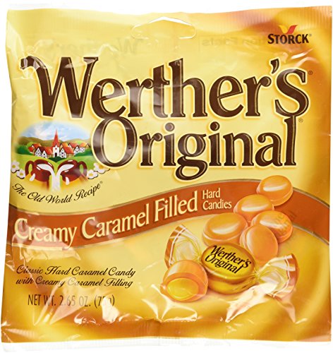 Werther's Original Creamy Caramel Filled Hard CANDIES (2.65oz) 3 Pack