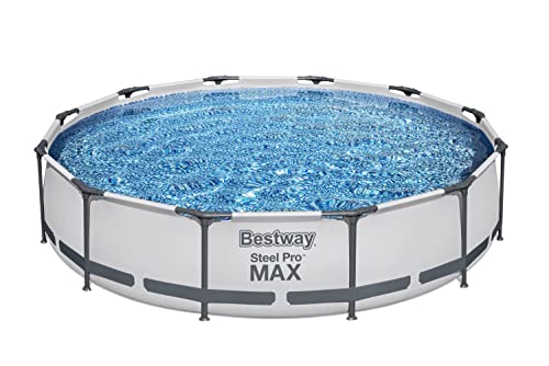 ''Bestway Steel Pro MAX Above Ground FRAME Pools | 12' x 30'''' | Set Includes Pool & Filter Pump''