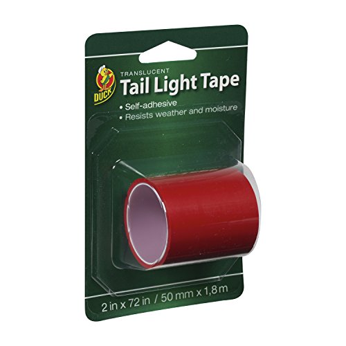 ''Duck Brand 896026 Automotive Tail Light TAPE, 2-Inch by 6-Feet Single Roll, Red''