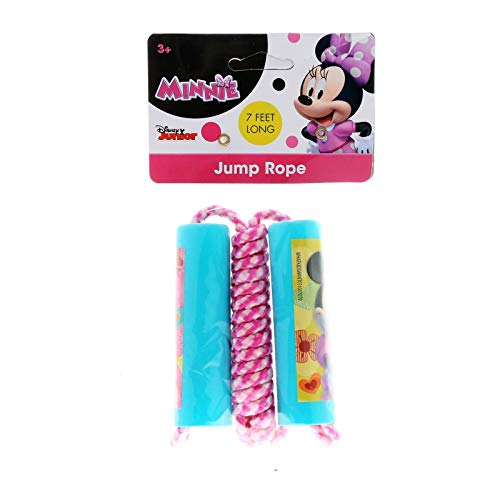 What Kids Want Minnie Mouse Bow - Tique Shaped HANDLE Jump Rope