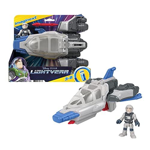 ''Imaginext Hyperspeed Explorer XL-01 featuring Disney Pixar Lightyear, TOY spaceship and poseable fi