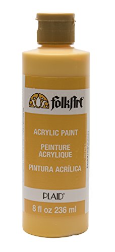 ''FolkArt Acrylic PAINT in Assorted Colors (8 oz), , School Bus Yellow''