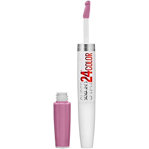 ''Maybelline SuperStay 24 2-Step Liquid LIPSTICK Makeup, Lasting Lilac, 1 kit''