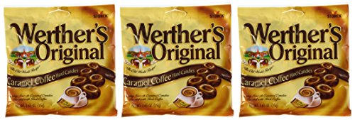 Werther's Original Caramel COFFEE Hard Candies 2.65 oz 3 pack