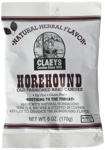 ''Claeys Horehound Hard CANDY, 6 oz (Pack of 3)''