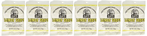 ''Claey's CANDIES Lemon Drop Hard CANDY, 6 Package Deal''