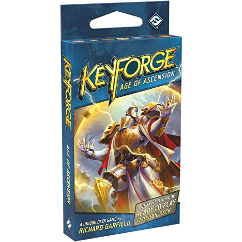 KeyForge Age of Ascension 12-Pack Archon Deck Display | Fast-Paced Card GAME | Strategy GAME for Adu