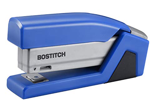 Bostitch Office Injoy Spring-Powered Compact STAPLER - Blue (1512)