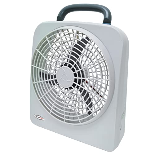 ''RoadPro RP8000 10'''' Indoor/Outdoor Dual Power FAN (Battery and/or 12V)''