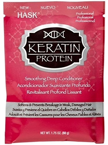 Hask Keratin Protein Deep Conditioning HAIR Treatment 1.75 oz (Pack of 3)