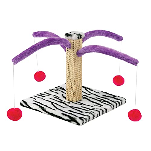 ''Etna Cute Cat Tree TOY - Cat Scratching Post, Bounce and Spring Activity Center Cat Stand, Jute Scr