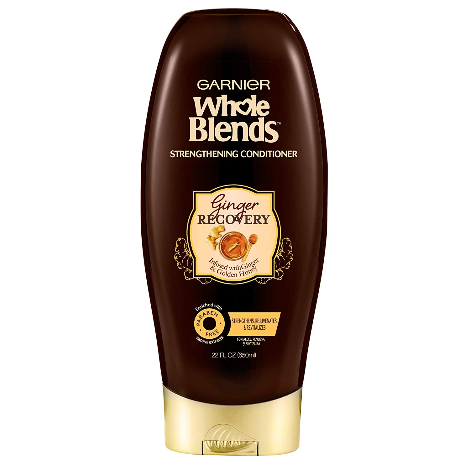 ''Garnier HAIR Care Whole Blends Strengthening Ginger Recovery Conditioner, 22 Fluid Ounce''