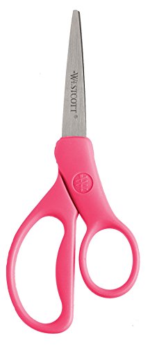 ''Westcott Student Soft Handle SCISSORS With Anti-microbial Protection, Color Varys (14431)''