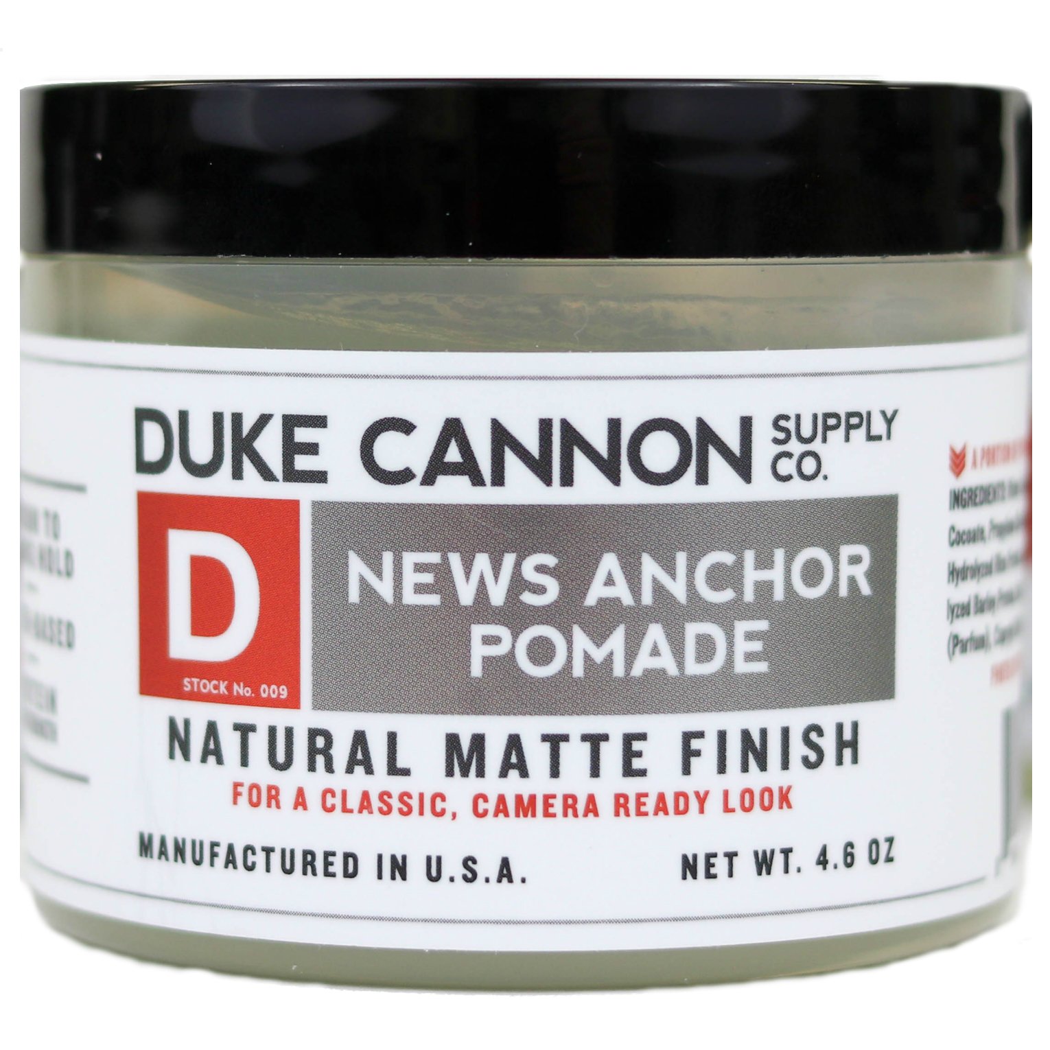 ''Duke Cannon Supply Co. - NEWs Anchor Pomade, Sandalwood and Hint of Citrus (4.6 oz) Medium-to-Stron