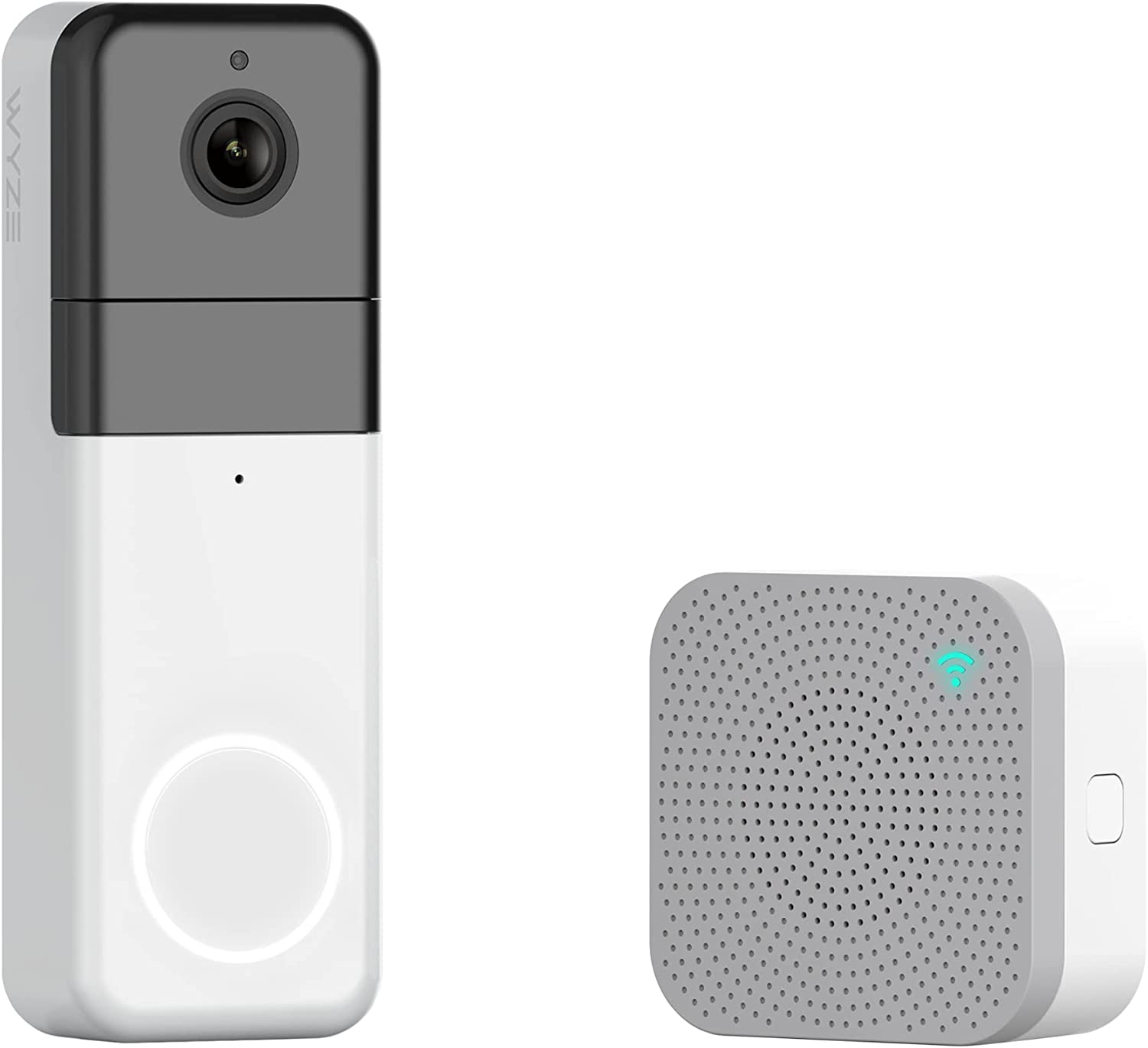 ''Wyze Wireless Video DOORBELL Pro (Chime Included), 1440 HD Video, 1:1 Aspect Ratio: 1:1 Head-to-Toe