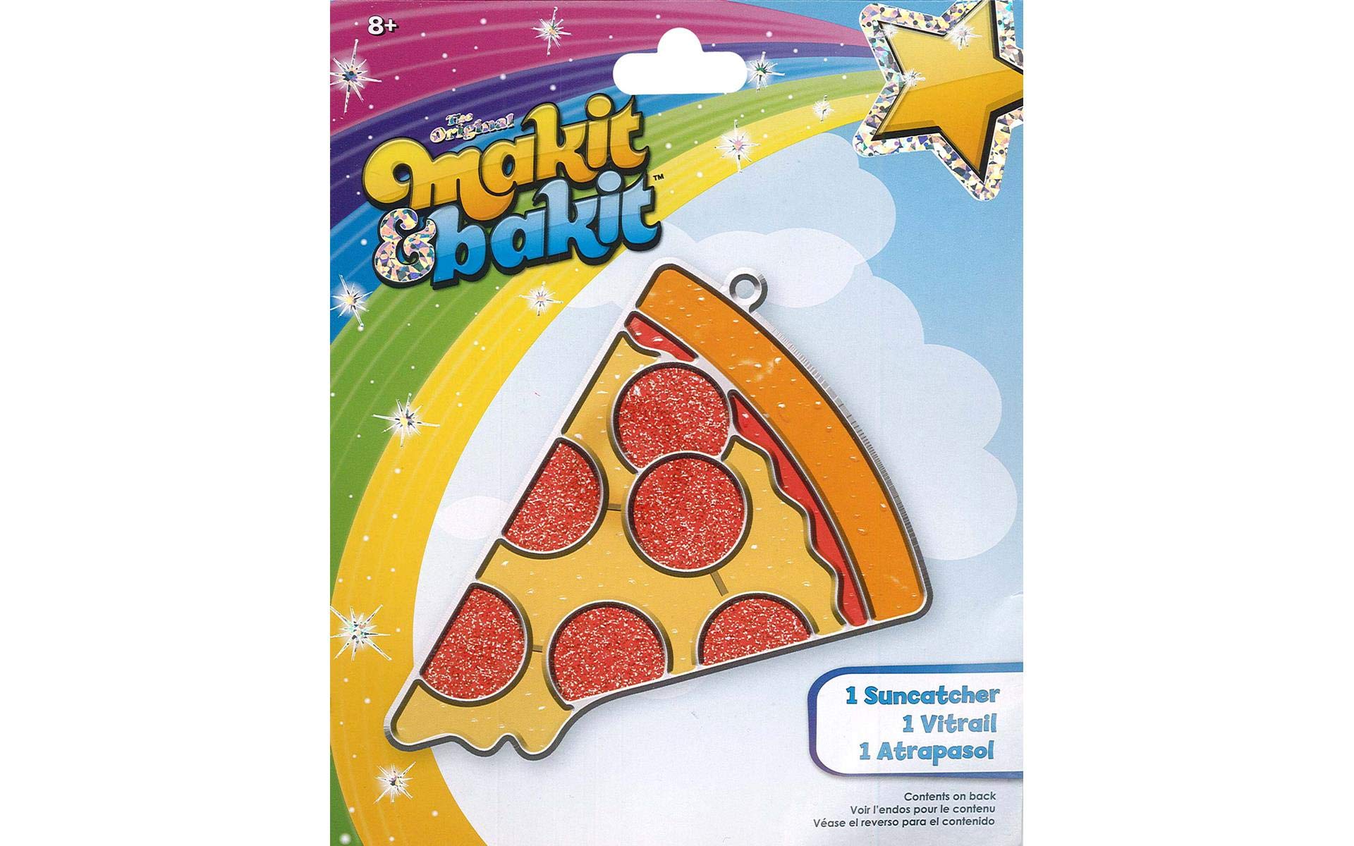 Colorbok Makit & Bakit SUNCATCHER Kit Pizza