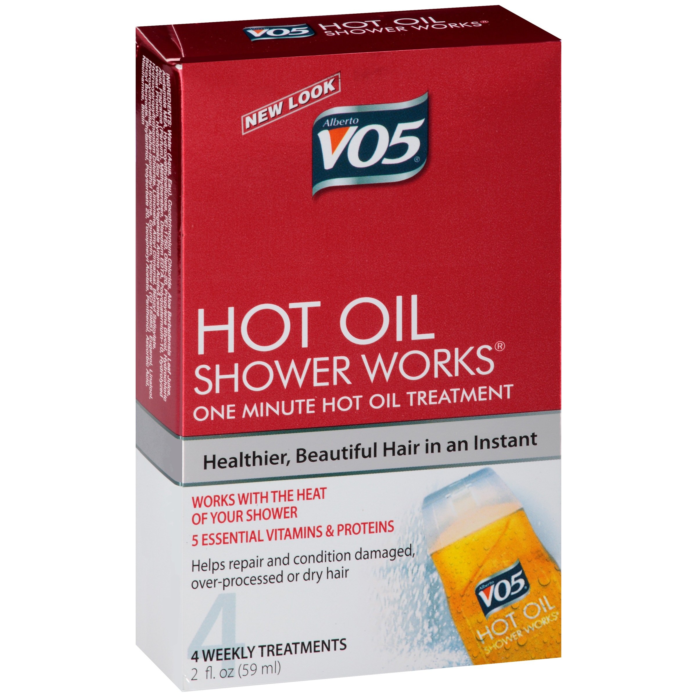 ''Vo5 Moisturizing with VITAMIN E Hot Oil Shower Works, 2 Fluid Ounce - 6 per case.''