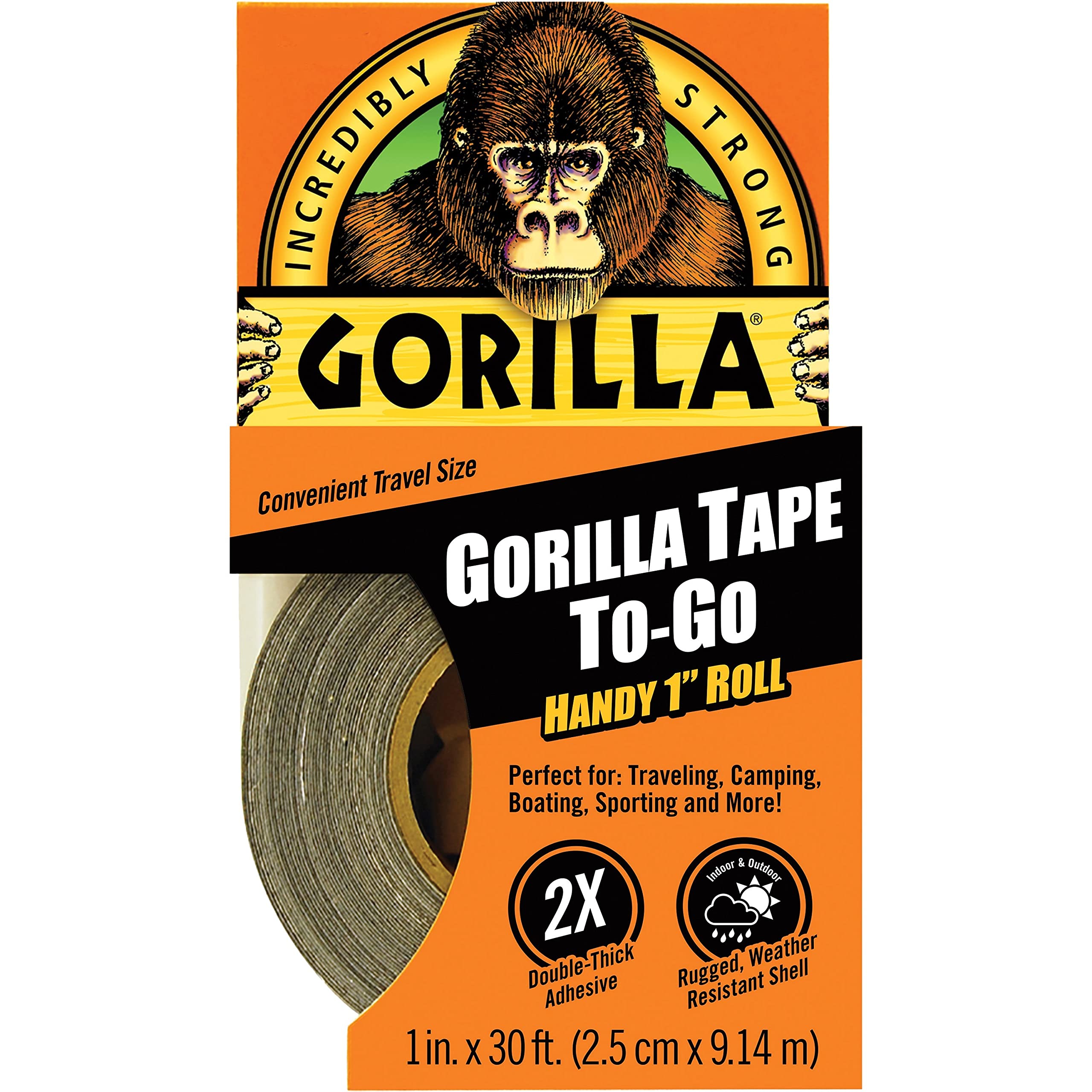 Gorilla Glue Gorilla TAPE to-Go Travel Size Roll