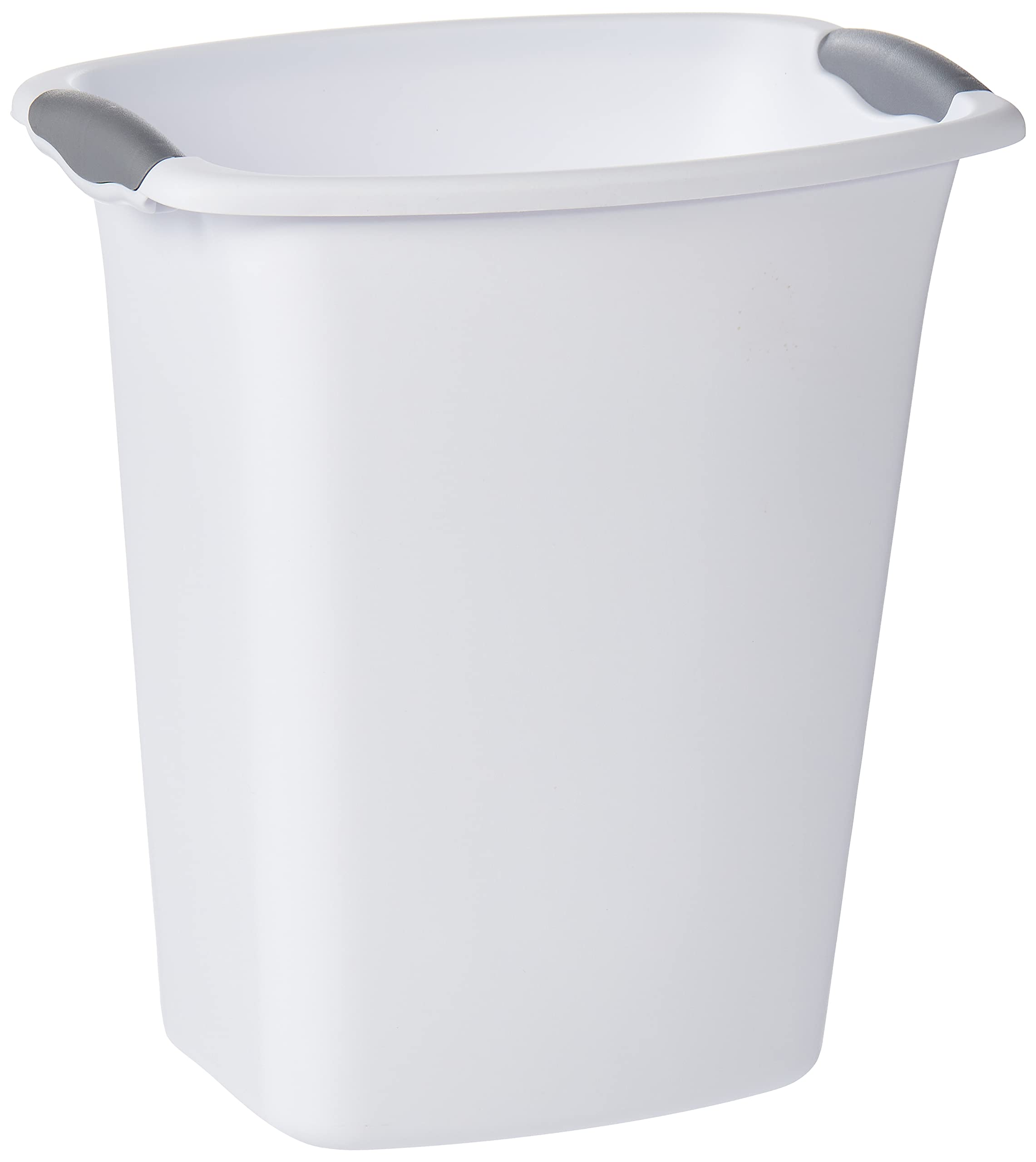 ''Sterilite 10358006 11.88'''' X 8.5'''' X 13.25'''' 3 GALLON White Wastebasket''