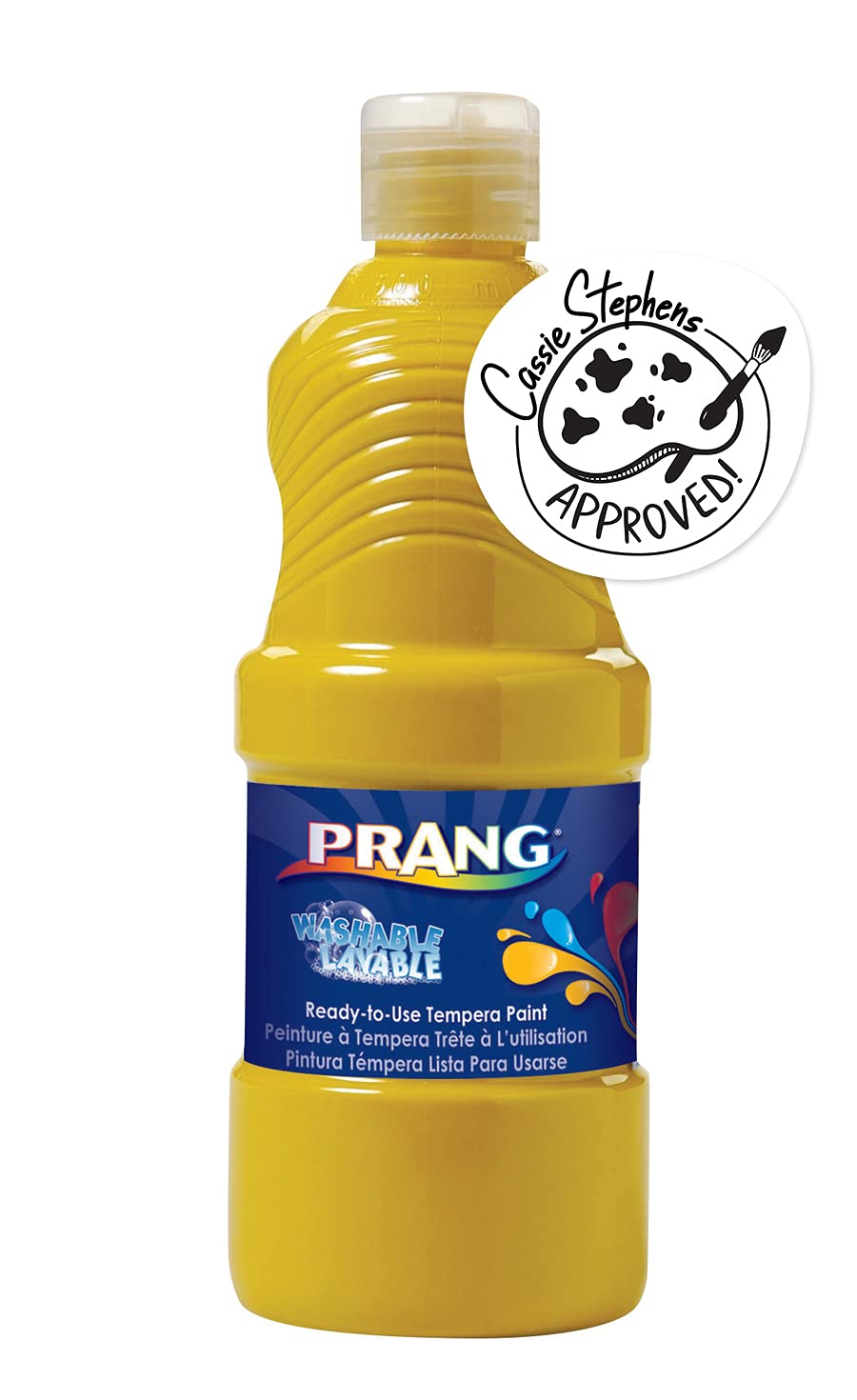 ''PRANG Ready-to-Use Washable Tempera PAINT, 32-Ounce Bottle, Yellow (10903)''