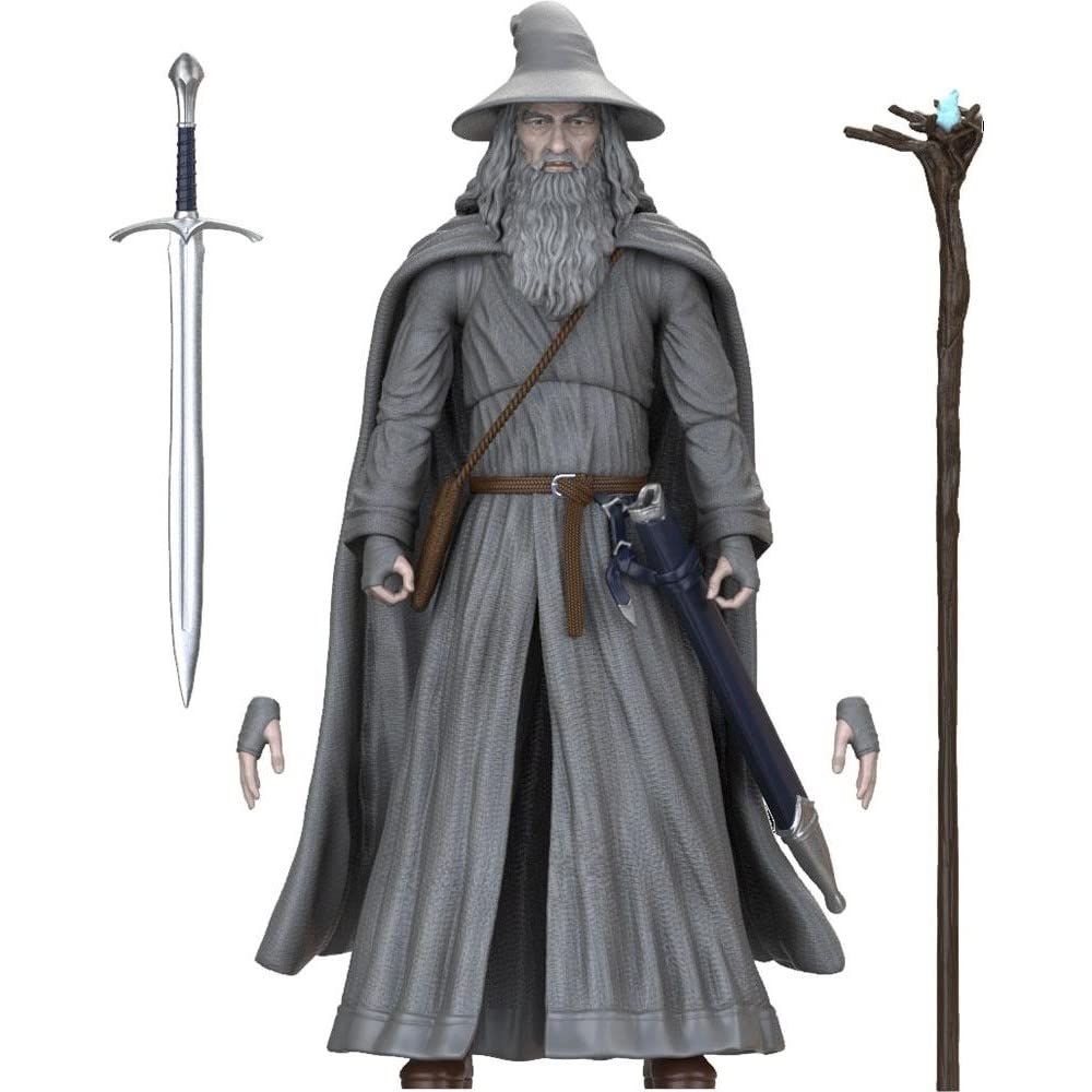 ''The Loyal Subjects The Lord of The RINGS Gandalf BST AXN 5'''' Action Figure with Accessories''