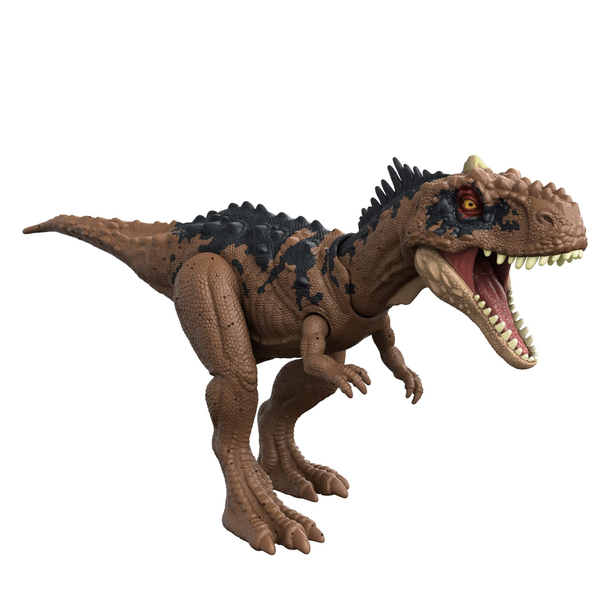 ''Jurassic World Dominion Roar Strikers Rajasaurus Dinosaur ACTION FIGURE with Roaring Sound and Atta