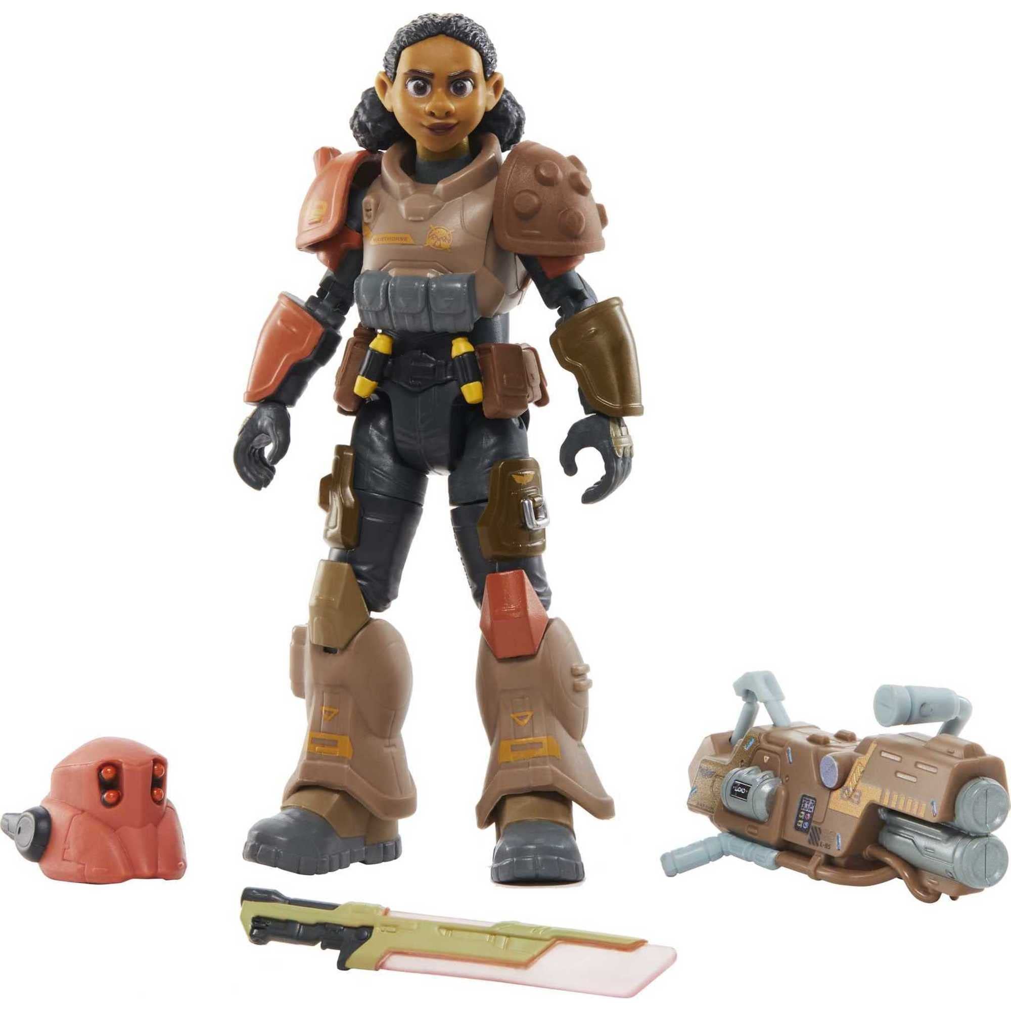 ''Disney Pixar Lightyear Alpha Class Collector ACTION FIGURE, Izzy Hawthorne Jr Zap Patrol 7 Inch Sca