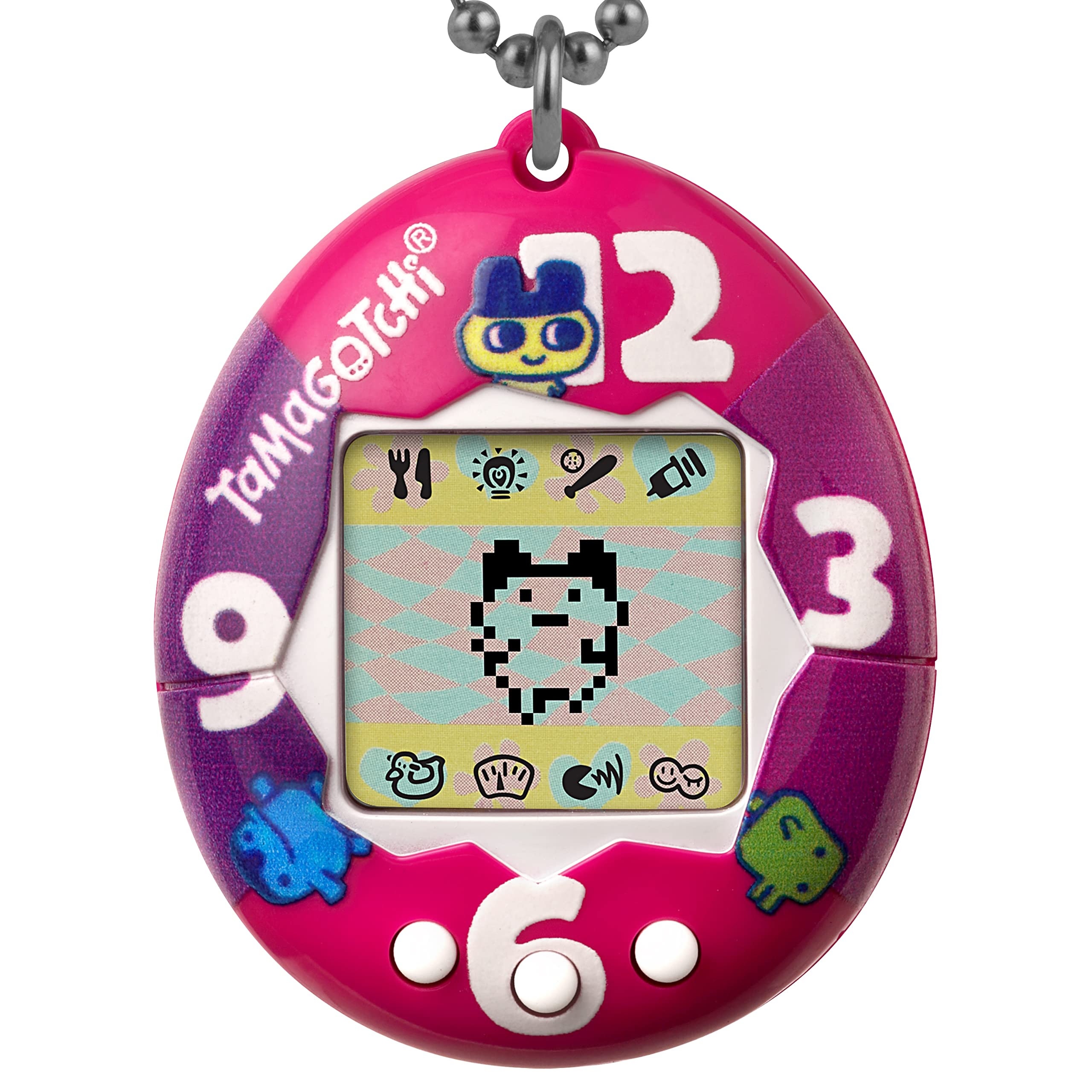 Tamagotchi Original - Purple-Pink CLOCK