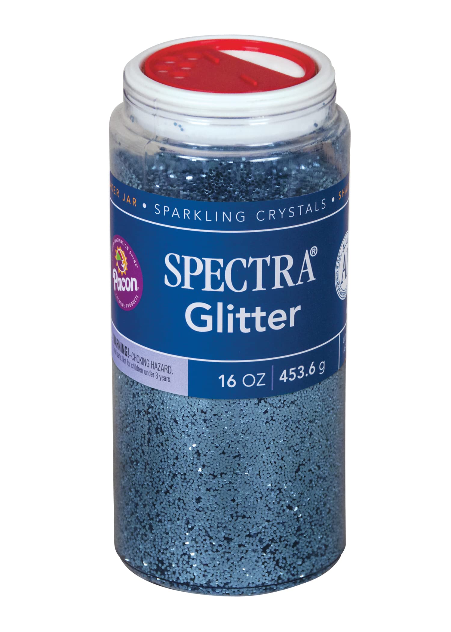 ''Spectra Arts & CRAFTS Glitter, Sky Blue, 16 oz., 1 Jar''