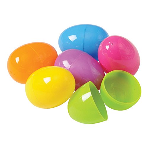 ''Plastic Easter Eggs (50 per order), Assorted Colors''