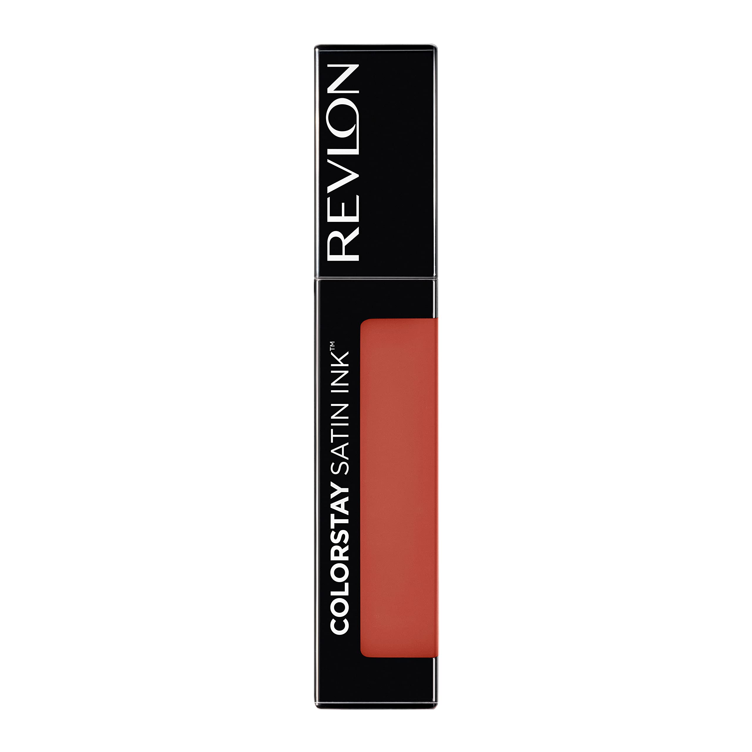 Product Image - Revlon ColorStay Satin Ink Crown Jewels Liquid Lipstick, Longlasting & Waterproof Lipcolor, Moisturizing Creamy Formula Infused with Black Currant Seed Oil, 038 Citrine Queen, 0.17 fl oz.