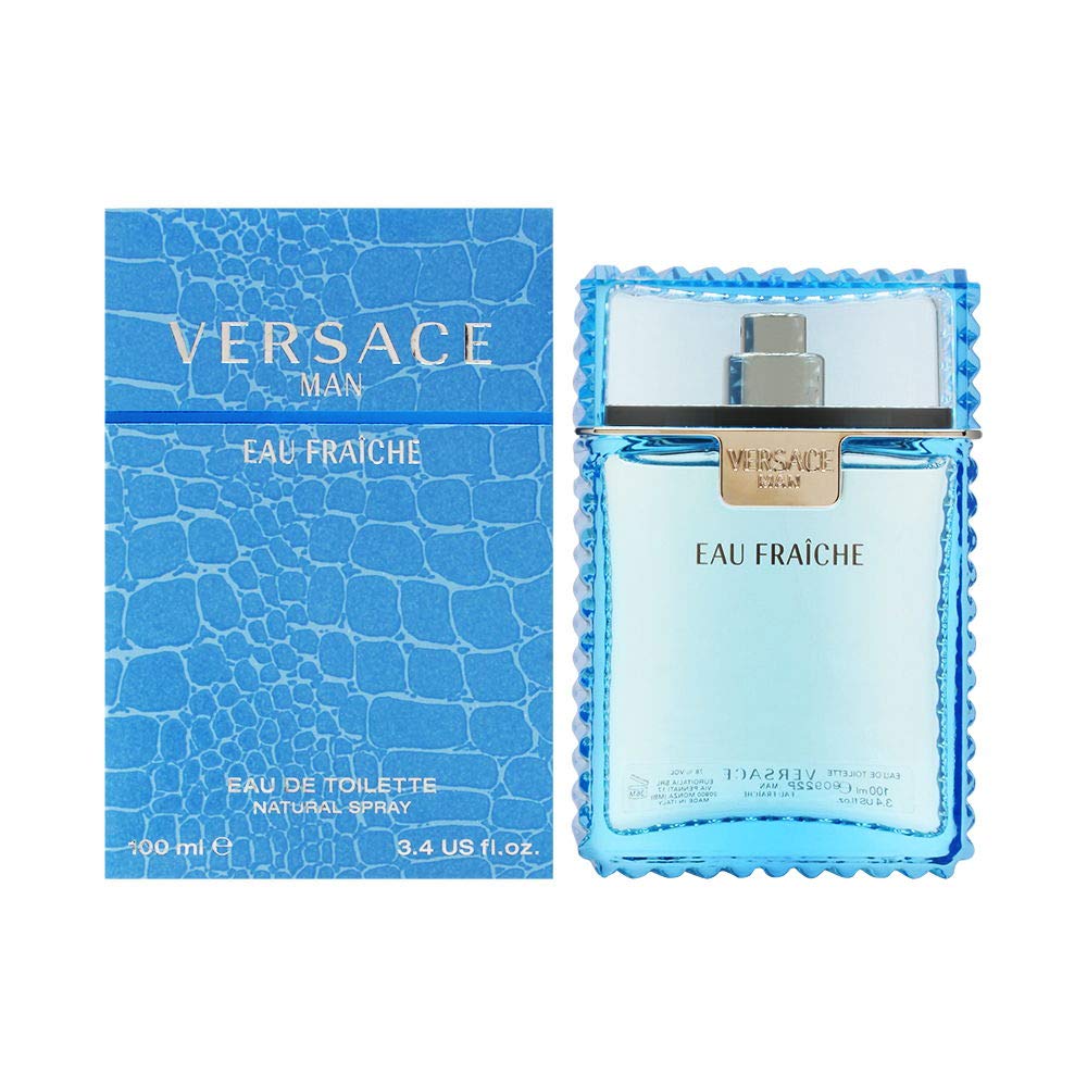 Product Image - Versace Man Eau Fraiche By Gianni For Men Edt Spray 3.4 Fl Oz
