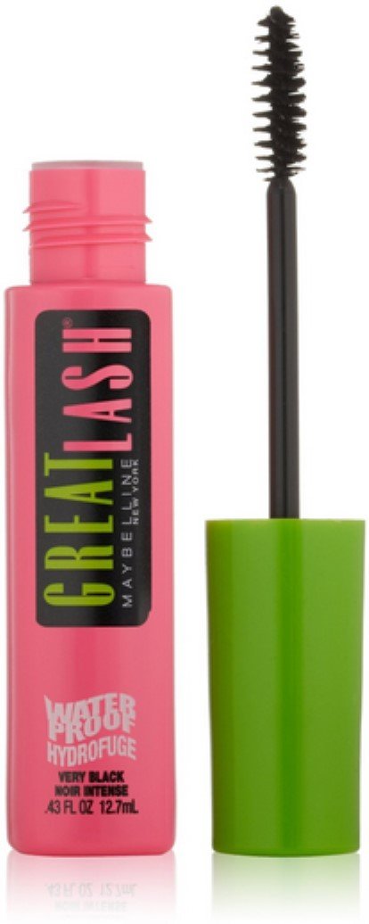 Product Image - Maybelline Great Lash Waterproof Mascara, Very Black [111], 0.43 oz (Pack of 6)